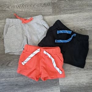 Boys drawstring shorts set